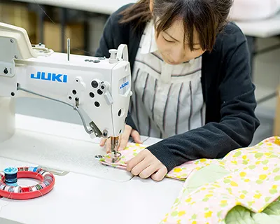 材料から縫製まですべてが日本製